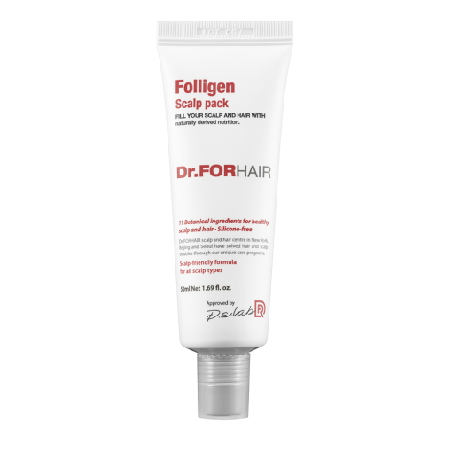 Оздоровлювальна маска для шкіри голови Dr.FORHAIR Folligen Scalp Pack 50 мл