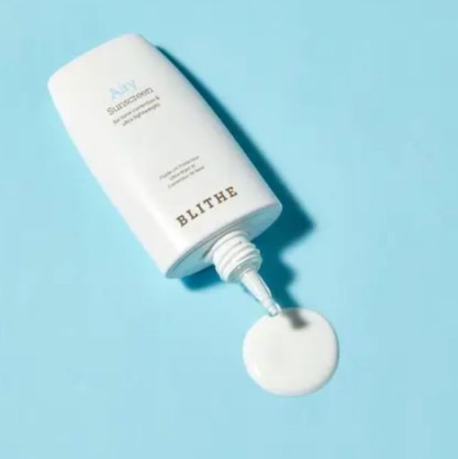 Сонцезахисна емульсія на фізичних фільтрах BLITHE Airy Sunscreen 50 мл