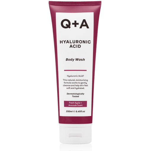 Очищуючий гель для тіла з гіалуроновою кислотою Q+A Hyaluronic Acid Body Wash 250 мл