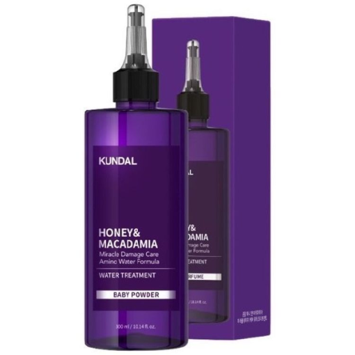 Маска - філер для волосся Kundal Honey & Macadamia Miracle Damage Care Water Treatment Baby Powder 300 мл