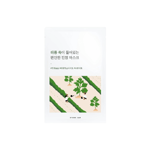 Заспокійлива тканинна маска ROUND LAB Mugwort Calming Mask Sheet