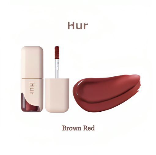 Ампульний зволожувальний тінт для губ House of Hur Glowy Ampoule Tint 02 Brown Red 4,5 г