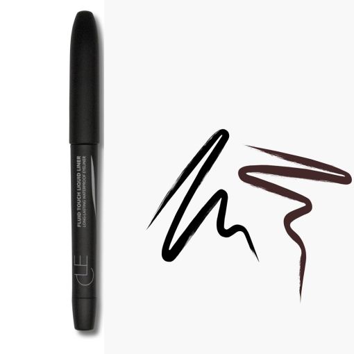 Рідка підводка для очей CLE Fluid Touch Liquid Liner Dark Brown