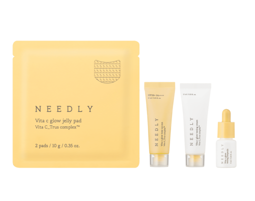 Набір мініатюр косметики з вітаміном С Needly Vita C Glow Miniature Set, 4-в-1