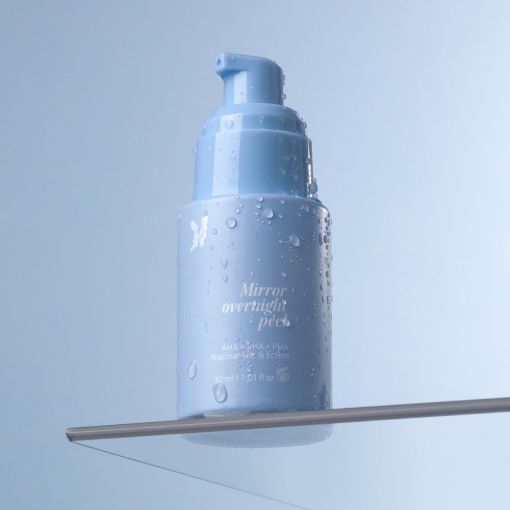 Нічна мультикислотна пілінг-сироватка HUGS Mirror overnight peel 30 мл