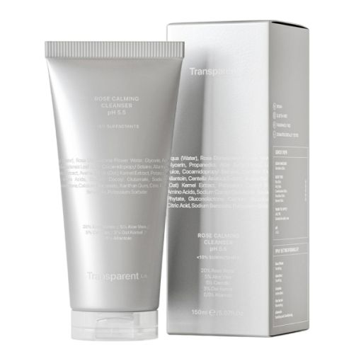 Ніжний гель для очищення обличчя Transparent Lab Rose Calming Cleanser pH 5.5 150 мл
