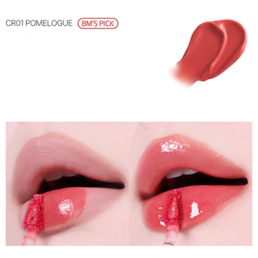 Кремовий тінт для губ DERMA FACTORY DEWY FIXING CREAM TINT POMELOGUE 4г