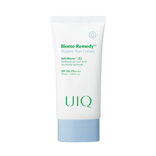 Зволожувальний сонцезахисний крем UIQ Biome Remedy™ Watery Sun Cream SPF 50+ PA++++ 50 мл