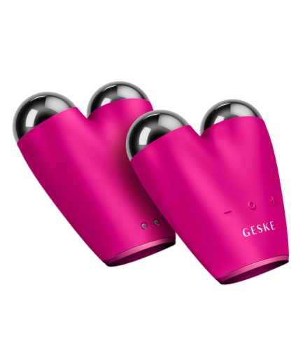 Мікрострумовий девайс для підтяжки обличчя Geske MicroCurrent Face-Lifter 6 in 1 Magenta
