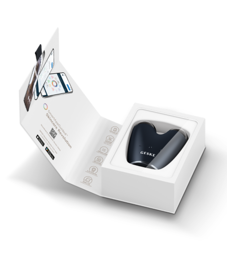 Мікрострумовий девайс для підтяжки обличчя Geske MicroCurrent Face-Lifter 6 in 1 Black